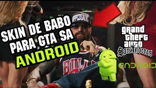 Skin de Babo de cartel de santa para GTA SA Android|Rapero Mexicano