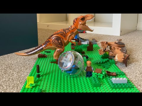 Jurassic World Fallen Kingdom In Lego THE WHOLE MOVIE