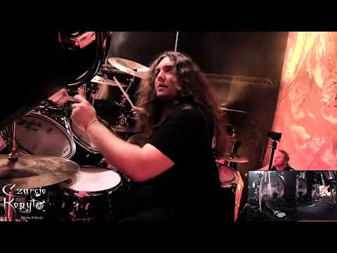 Czarcie Kopyto drum cam   Chris Dovas @TESTAMENT  New Order 08.08.2024 Brutal Assault Festival