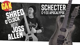 Video thumbnail for Schecter 2019 C-1 EX Apocalypse | Shred O'Clock w/ Joss Allen by GAK