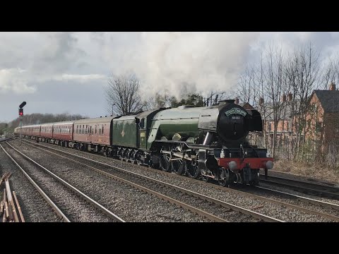 Flying Scotsman on the Oxford Circular 14/03/22