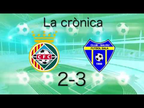 CERDANYOLA FC - CLUB SALOU FS (2-3). La crònica. [Futbol Sala]