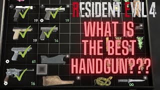 Resident Evil 4 Remake Best Handgun