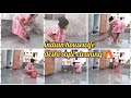 Indian Housewife Daily Vlog Nighty Tuck Deshi Style Floor Cleaning Vlog New Cleaning Vlog