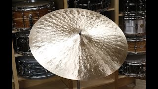 Video thumbnail for Sabian 22" Artisan Light Ride - Demo of exact cymbal - 2613g by Columbus Percussion