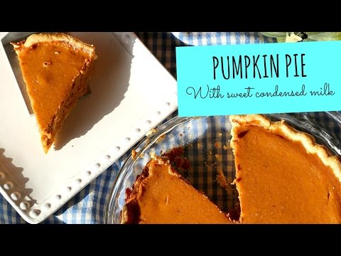How to make Classic Pumpkin Pie (sweeter!) - La Cooquette -