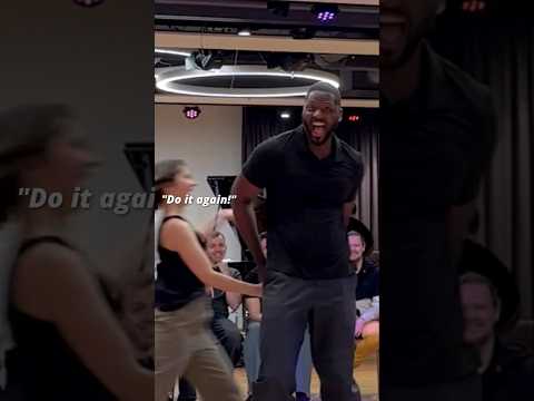 Genius 🧠🤣 #improv #westcoastswing