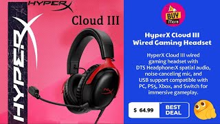 HyperX Cloud III Wired Gaming Headset