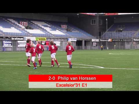 Excelsior'31 E1 - Rohda Raalte E1 (toernooi FC Zwolle)