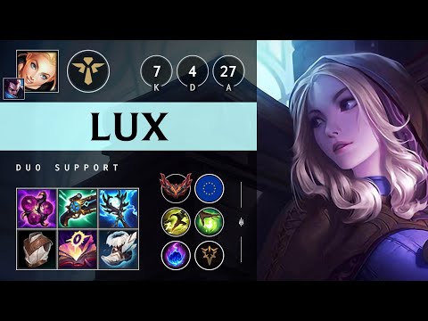 Lux Support vs Thresh - EUW Grandmaster Patch 25.05