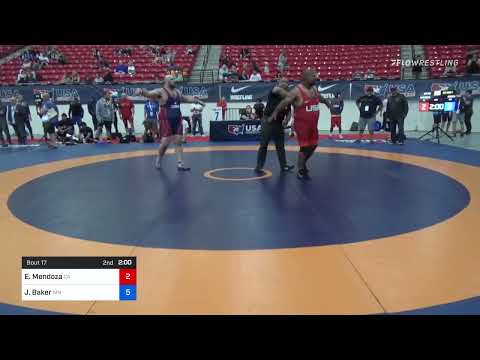 130 Lbs Rr Rnd 1 - Esteban Mendoza, California Vs James Baker, Minnesota 538d