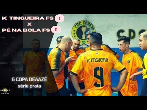 FUTSAL / K'TINGUEIRA FS X PÉ NA BOLA FS / 6° COPA DEAAZÊ 2022 - SÉRIE PRATA/ MELHORES MOMENTOS