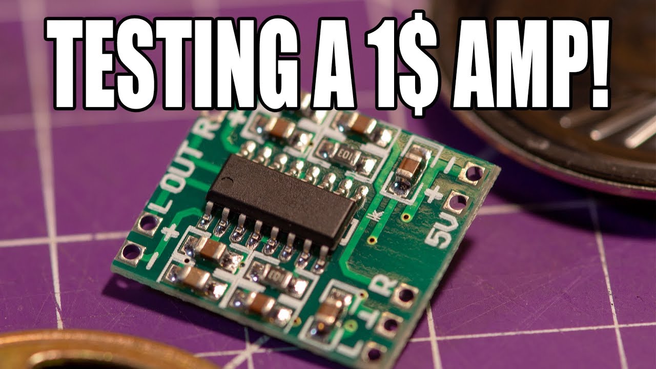 Testing a 1$ PAM8403 Audio Amplifier!
