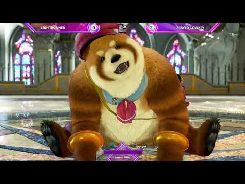 SLC|Barfights August 2021: Tekken7 - Losers Semis- Lightrunner(Lili) vs  PrayedLowkey(Panda)