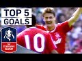 Ian Rush's Top 5 FA Cup Goals | Top 5 | From the Archive
