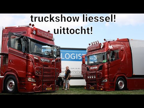 uittocht truckshow liessel. (dikke v8)