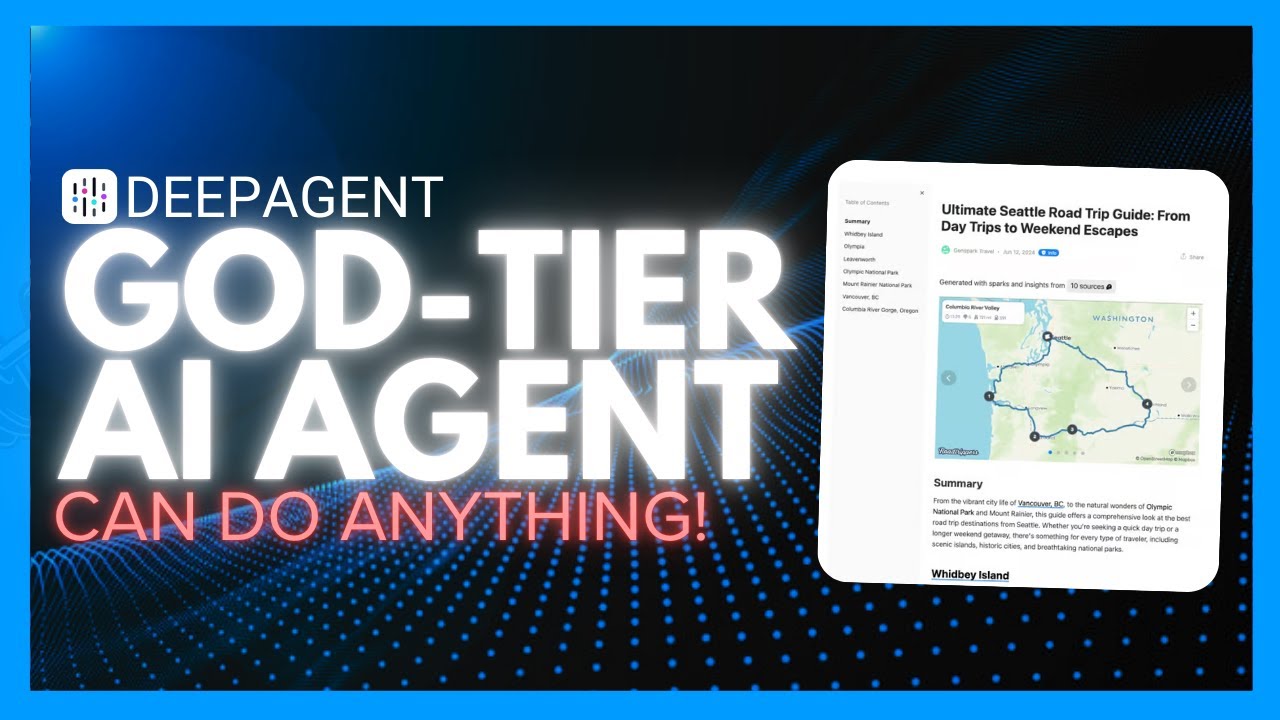 NEW DeepAgent: The First-Ever GOD-TIER AI Agent! Automate and Build Anything!