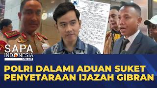LIVE - Aduan Suket Penyetaraan Ijazah, Polri Akan Panggil Gibran? | SAPA MALAM