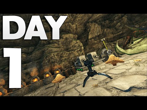 How a 20,000 Hour DUO Claims Pearl Cave Day 1 - ARK