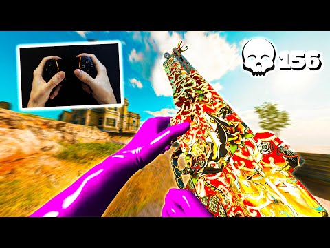 156 Kills on Warzone Rebirth Island w/ HANDCAM + MY *SECRET* SETTINGS🎮👑