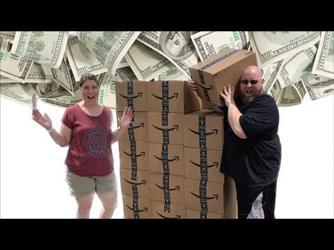 I Bought a GIANT Mystery Box Of Amazon Returns - Crazy Pallet Unboxing