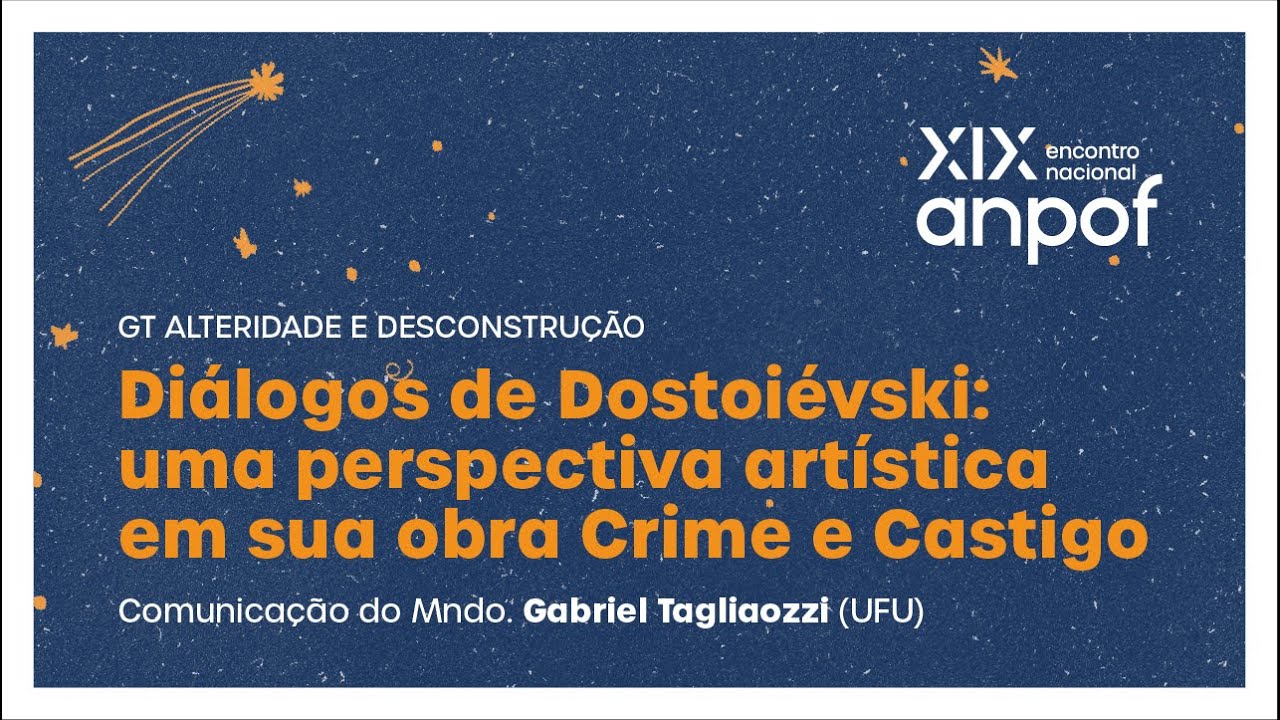Diálogos de Dostoiévski: uma perspectiva artística em sua obra Crime e Castigo, Gabriel Tagliacozzi