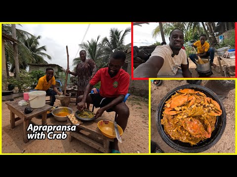 Unique Ghana Traditional food !! Authentic Aprapransa Recipe by the Akan Tribe in Ghana-West Africa