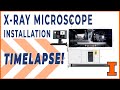Timelapse of micro-CT scanner installation