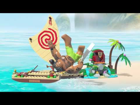 Vidéo LEGO Disney 41150 : Le voyage en mer de Vaiana