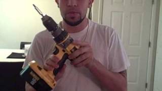 How to change a drill bit on a cordless drill  how-to video instructions