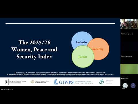 Women, Peace and Security Index - Georgetown Institute for Women, Peace and Security