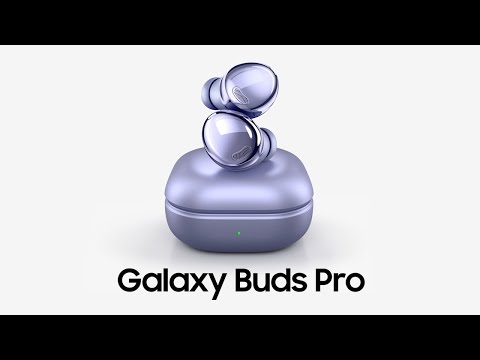 Ausinės Samsung Galaxy Buds Pro SM-R190, juodos video