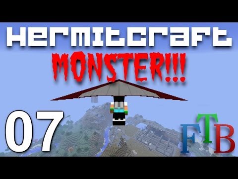 Hermitcraft FTB Monster Ep. 7 - Time to fly !!!