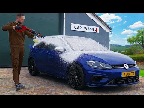 I Cleaned An Extreme Dirty Volkswagen Golf 7.5 R! 🔥