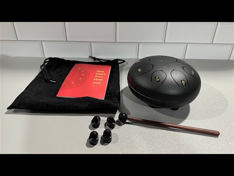 8 Note 6 inch Steel Tongue Drum Set