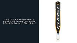 Video thumbnail: Review: Easton Ghost Double Barrel -11 Fastpitch Softball Bat (FP22GH11)