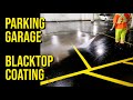 Transforming a Dirty Parking Garage into a Sparkling Clean Surface with Power Washing