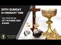 English Mass - 30th Sunday in Ordinary Time, 2020