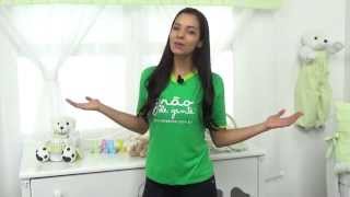 Quarto para Bebê sem Cama Babá Luxo Erva Doce | Ref: 46942
