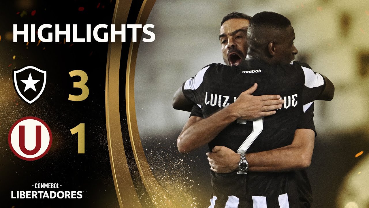 VÍDEO | Gols e melhores momentos de Botafogo 3×1 Universitario pela Libertadores