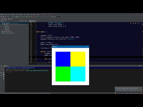 Rlearnpython Making A Simon Game