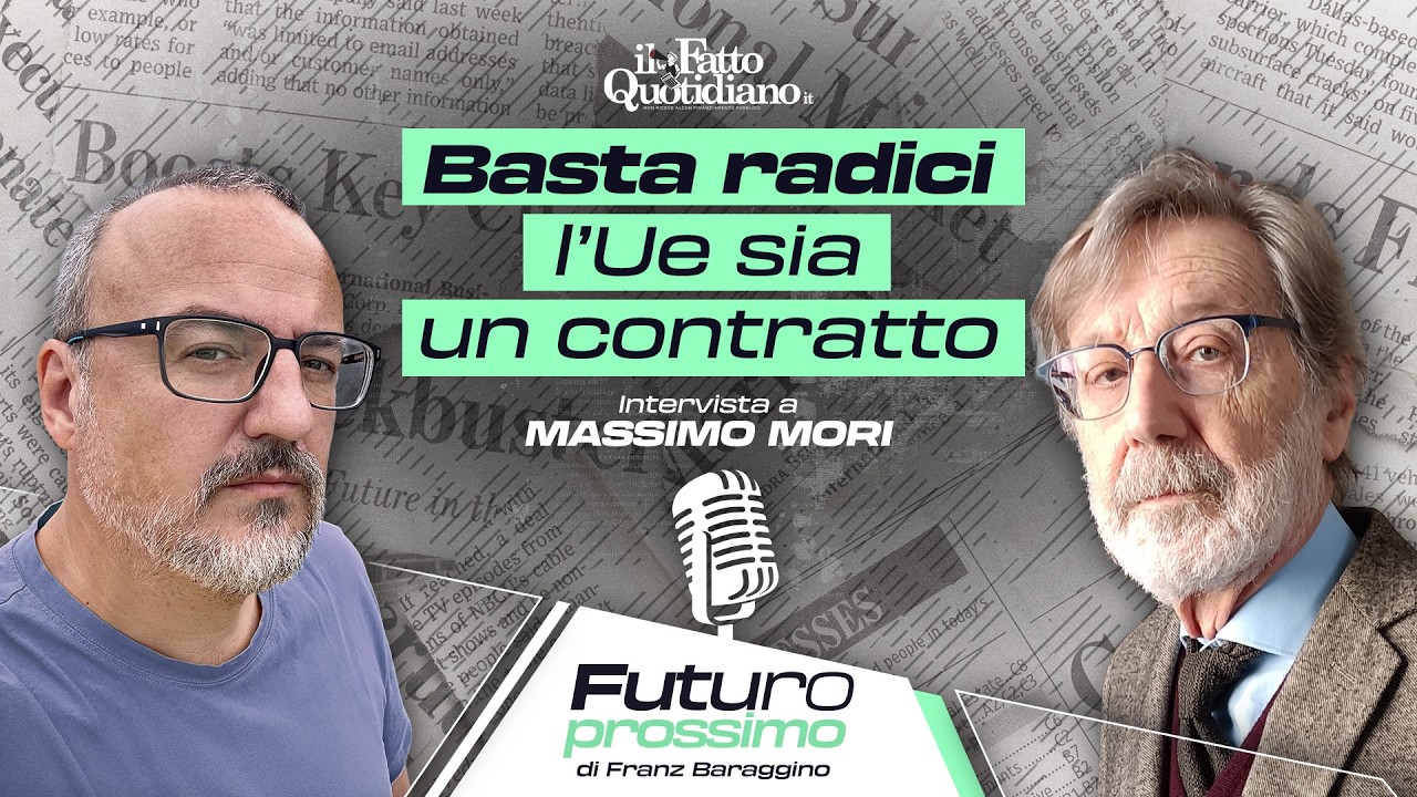 Basta radici, l'Ue sia un contratto. L'intervista a Massimo Mori