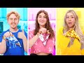 Making PIZZA In ONLY 1 Color CHALLENGE
