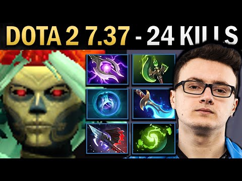 Muerta Gameplay Miracle with 24 Kills and Parasma - Dota 2 7.38