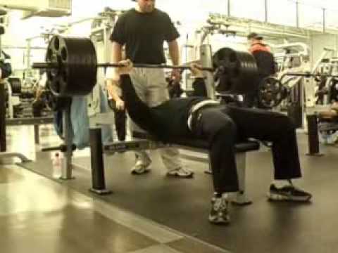 500 lb (227kg) raw bench press @ 202 lb (92kg)