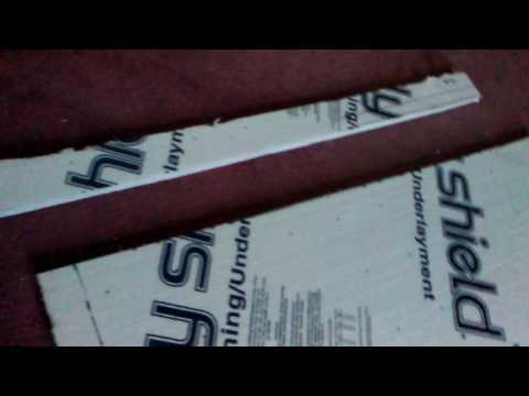 Mounting a large world map cheap, easy and light-weight