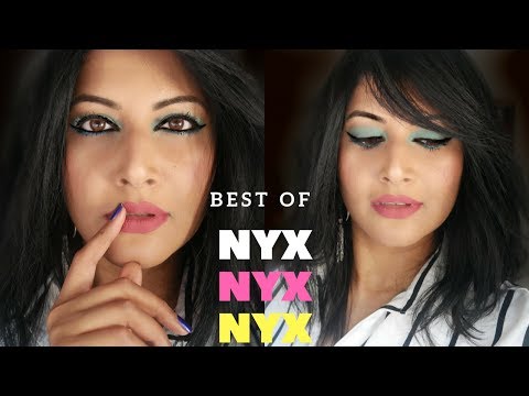 ONE BRAND TUTORIAL | THE BEST OF NYX FOR INDIAN/BROWN SKIN | NYX COSMETICS REVIEW + Swatch Video