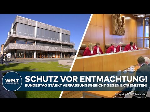 DEUTSCHLAND: Bundesverfassungsgericht besser schützen! Ampel und Union in seltener Einigkeit!