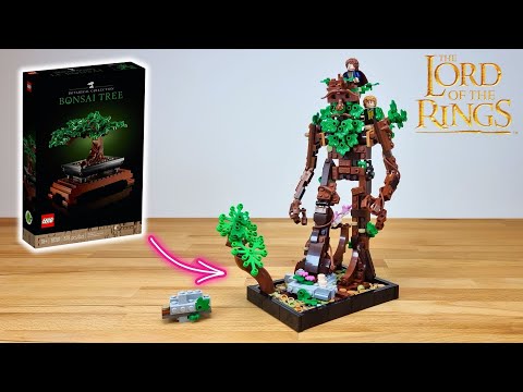 Lego Lord of the Rings Treebeard | Incredible Alternative 10281 Build