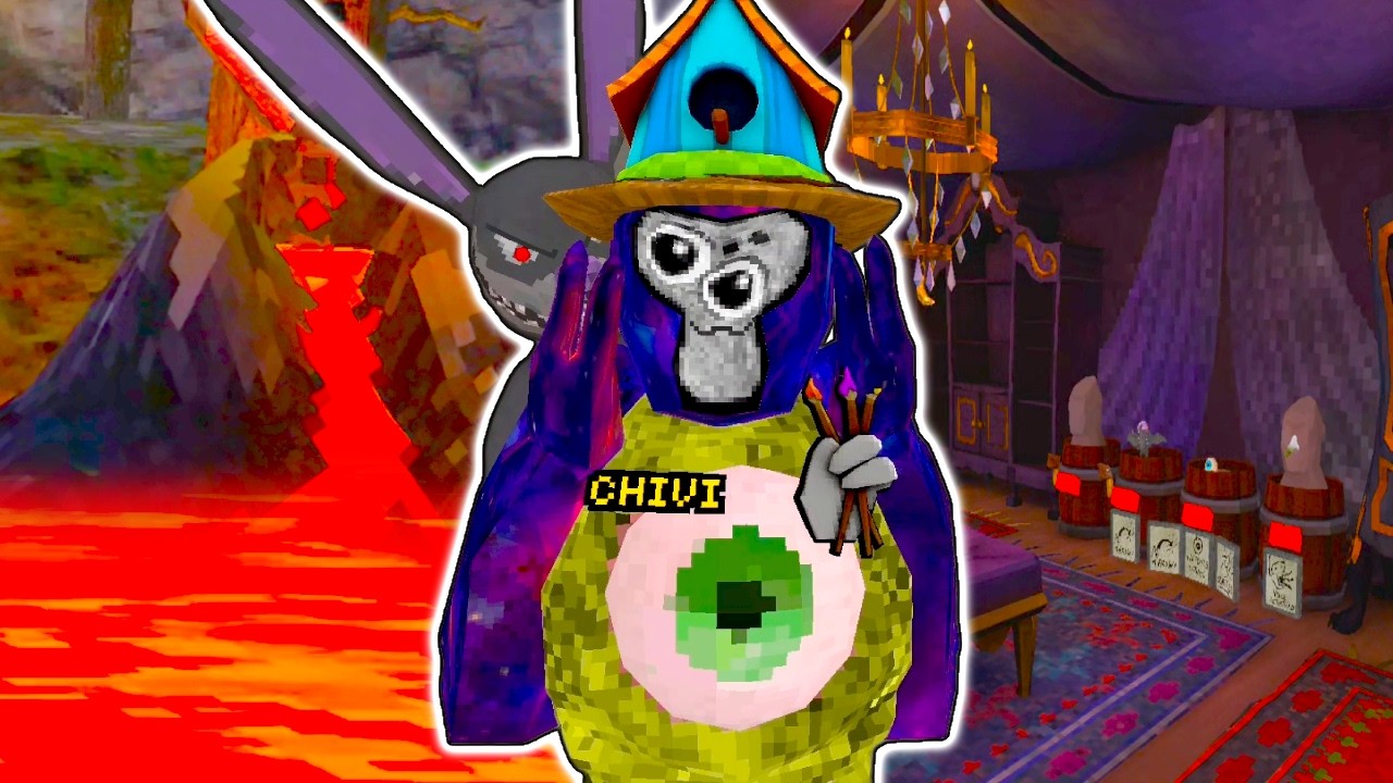 STRANGEST Gorilla Tag Spring Update... (New shop + lava is back!)